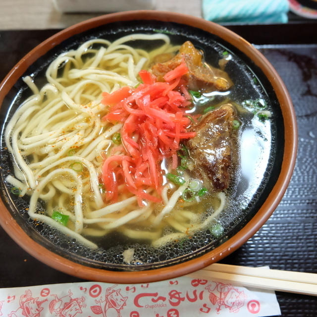 オクマプライベートリゾートから那覇へ　ソーキそばが390円!?安い!美味しい!満足!「牧志そば」