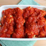 レシピ動画つき！人気の簡単ふわふわ鶏だんごとトマト味噌ソースの作り方。