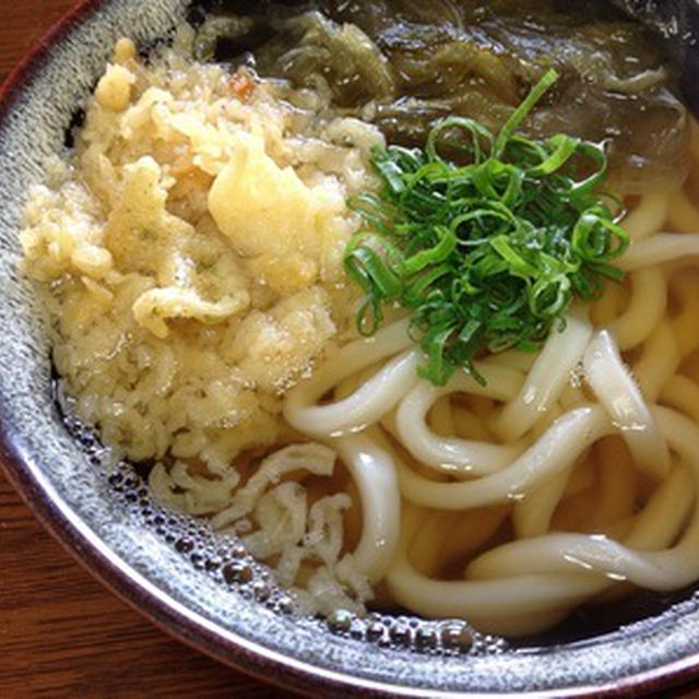 久しぶりに「いつものうどん」