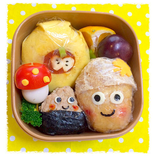 秋の遠足弁当