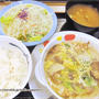 松屋「鶏と白菜のクリームシチュー定食」私の感想！味噌汁とクリームシチューは・・・