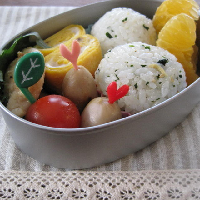 鶏ささみのマヨ焼き弁当