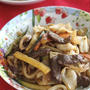 夏休みランチに！焼うどんのチャプチェ