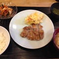 ポークソテーの定食