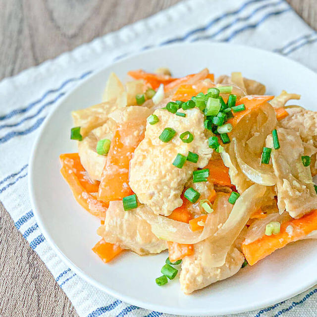 【レシピ】鶏むね肉のうまうま味噌炒め【簡単・節約・おつまみ】