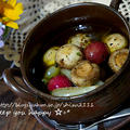 +*マッシュルームとエシャロットのアヒージョ　イタリアン素麺+* by shizueさん