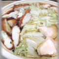 さつま揚げと白菜鍋　ゆずの香りを添えて♪