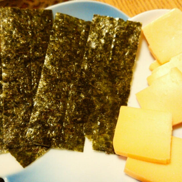 味のりチーズ　巻いて食べるだけ