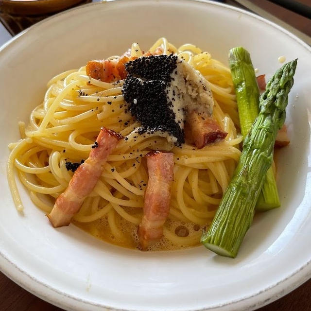 明日の晩ごはんは何を作ろうかという家族会議と絶品お取り寄せ品で作る【トリュフバターカルボナーラ】、そして七夕の晩ごはん