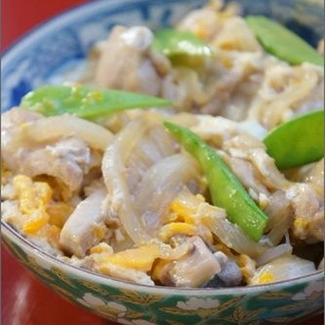 新玉ねぎのぶっかけ親子丼。＜レシピ＞