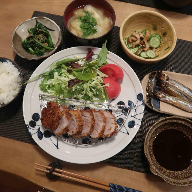 ヘレカツの晩ご飯　と　♡嬉しかったこと♡♪