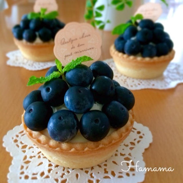 ブルーベリータルト♡稲の成長〜