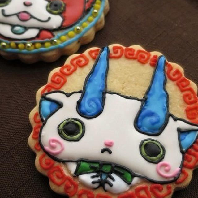 コマさん・ジバニャンのアイシングクッキー