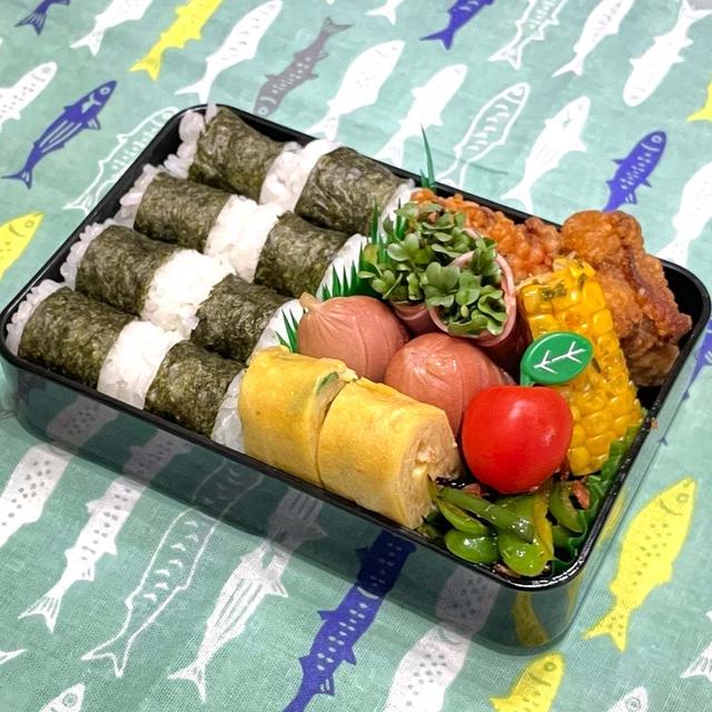 【お弁当】週始め早々、楽ちんしたお弁当