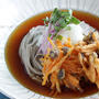 人参とレーズンのかき揚げのせおろし蕎麦【カリフォルニア・レーズンレシピ】