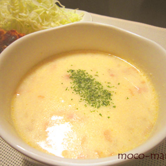子供ﾁｬﾝにもおすすめ♪食べるポテトポタージュ