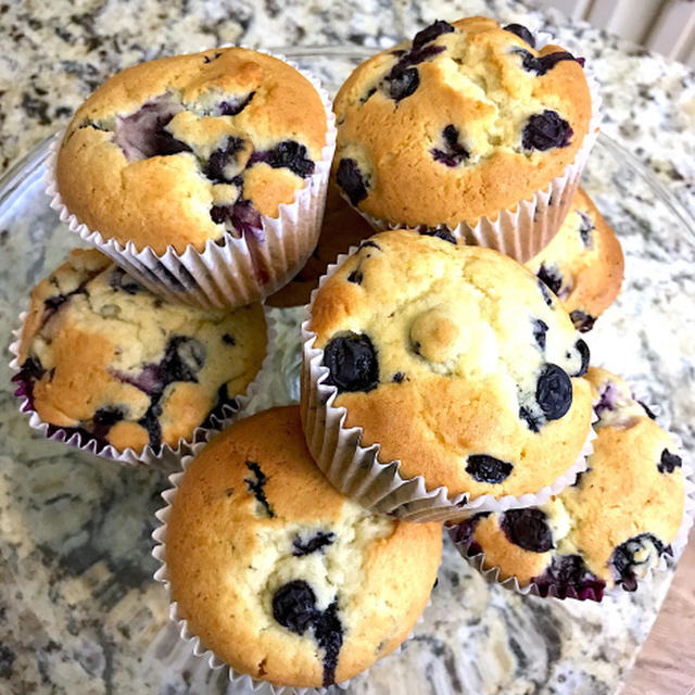 Blueberry muffins