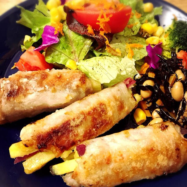 お腹がいっぱいになる◯◯の肉巻き⭐︎