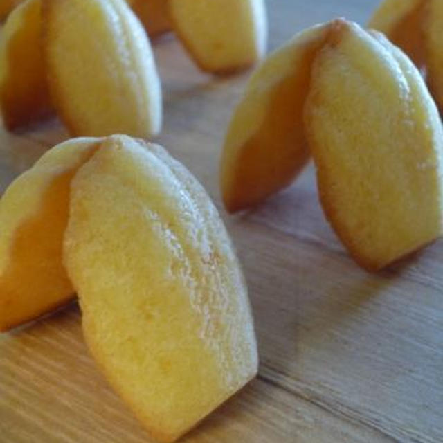 マドレーヌ作りと、なんちゃってお菓子教室と・・・。