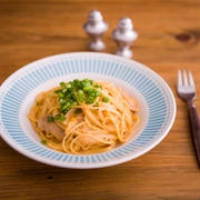 豚キムクリームパスタ