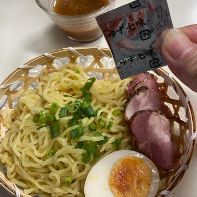 お昼ごはん☆ざる麺です❣️