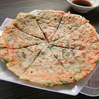 もちもち食感！さやえんどうと香ばしい桜えびのチヂミレシピ