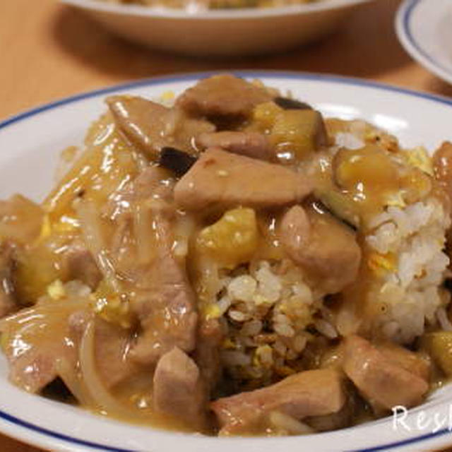 地味飯・あんかけチャーハン