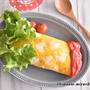 バレンタインに♪ハートがいっぱいオムライス