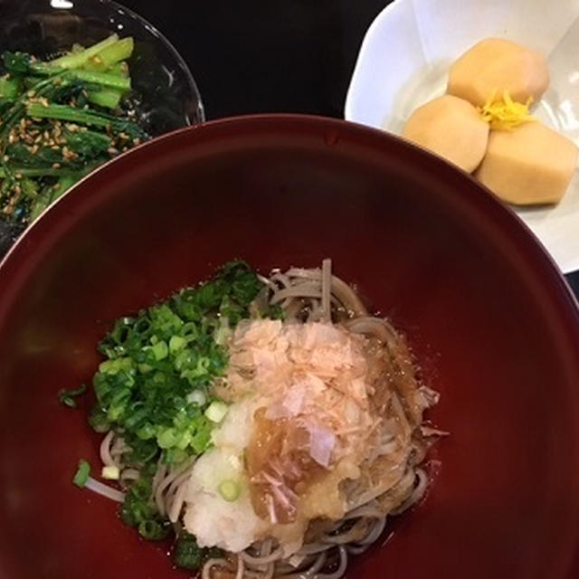 昨日のお昼とお夕飯と。