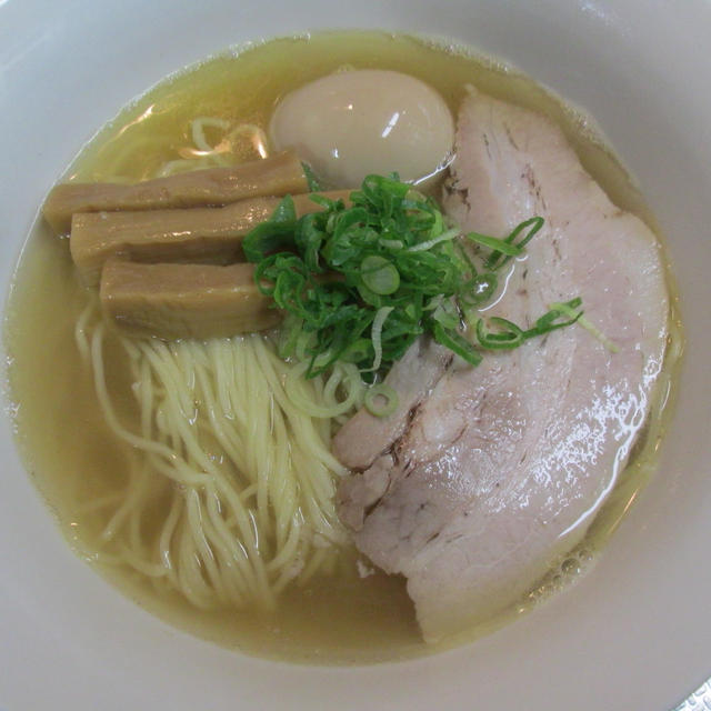 「鮎煮干しラーメン」の実食！