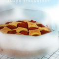 ストロベリーケーキと鮭の胡麻焼き by filleさん