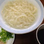 今朝の麺は韓国のカルグクスを「釜揚げうどん」風で