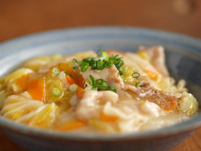 白菜あんかけラーメン