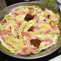 【ぐんまクッキングアンバサダー】豚バラキャベツ鍋。冬の定番豚バラ白菜鍋をキャベツで。