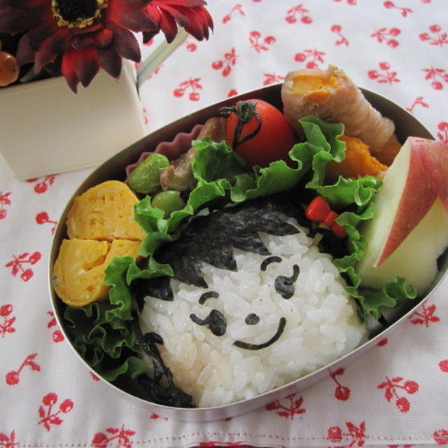 かぼちゃの豚肉巻＆女の子弁当