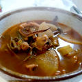 レシピ・イカ、大根、ゼンマイのピリ辛スープ