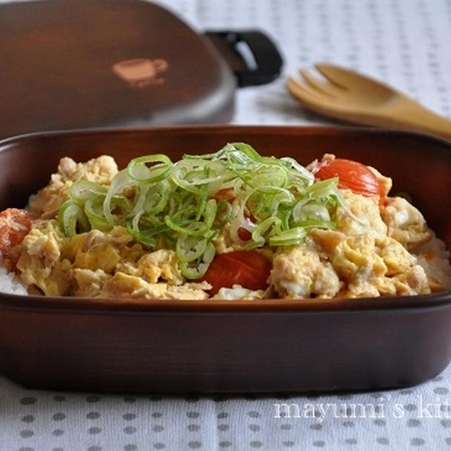 ほんのちょっとだけ手抜きしたい☆ごはんにのっけるだけ弁当。