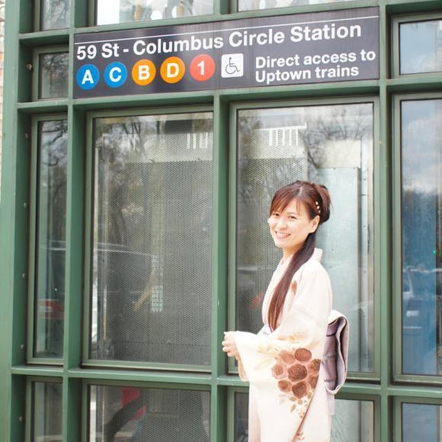 NewYork ⑫着物でお散歩