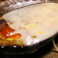 米茄子のチーズ焼き
