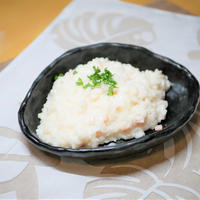 もこみちさん共同開発のクリームチャウダーでリゾット♪