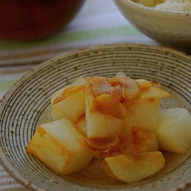長いもほくほく☆にんにくオイル煮