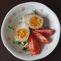 味付きたまごのサラダ　~seasoned boiled egg salad