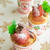 ホットケーキミックスで♪クリスマス紙コップ シフォンケーキ ☆