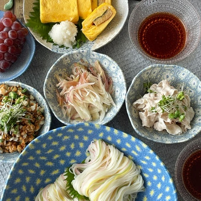 正田醤油様の『つゆ正田流』でそうめんパーティ
