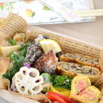お花見弁当レッスンもやりますよ！
