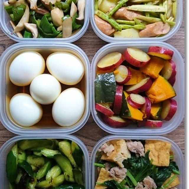 今週の常備菜☆作りすぎちゃったよ…と姫の離乳食ストックは小さめカット