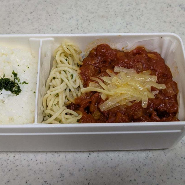 わたしのお弁当　〜お手軽イタリアンミートボール弁当〜