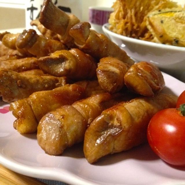 キノコいっぱい晩ごはん