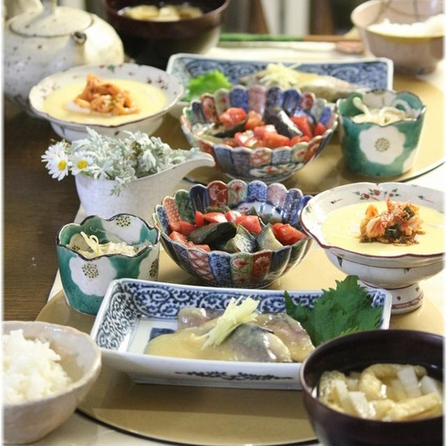 【レシピ・リンク】鯖の味噌煮。と　献立。と　日々の宝物。