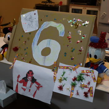 次男6歳の誕生日